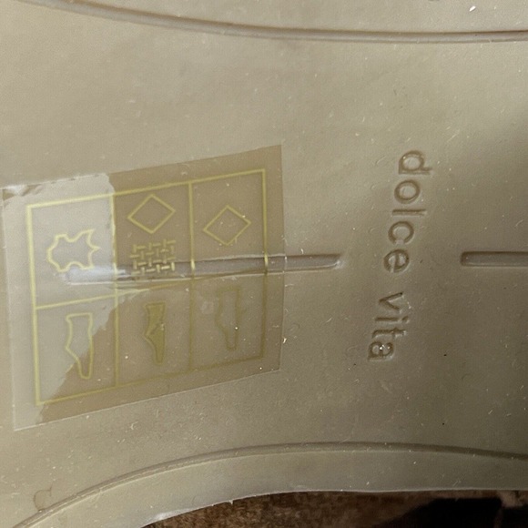 Dolce Vita Women's Sabrina 9 Suede Heeled Booties Boot Oxford Lace Up Zip Brown - Picture 8 of 10